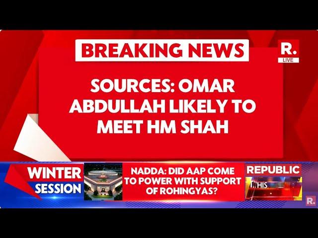 Breaking: Omar Abdullah Likely To Meet Amit Shah To Hold Talks On Statehood Restoration- Sources