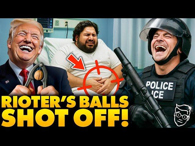 Multiple Anti-Trump Rioters 'Shot in Nuts' By ICE | Post Tear-Filled Videos: 'I Can't Have Kids Now'