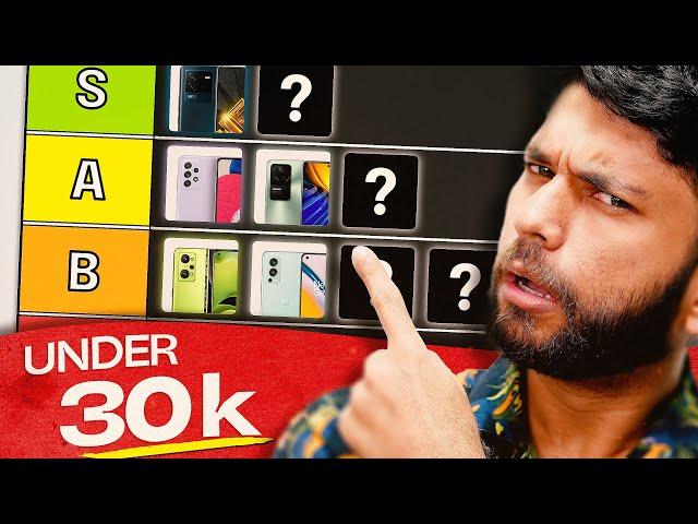 Top 5 Best Smartphones Under 30000