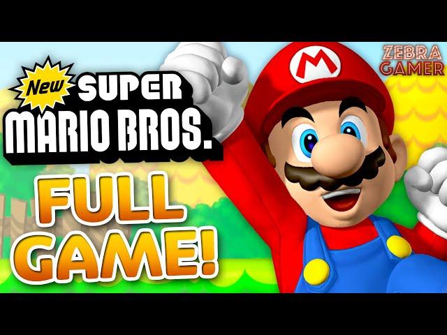 New Super Mario Bros. Full Game Walkthrough!