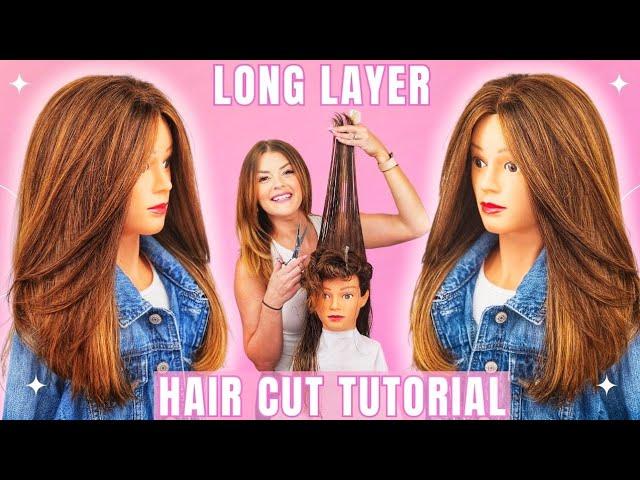 KEEP Your LENGTH with this EASY Movement LONG Layer Haircut Tutorial.