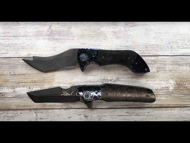 KC Gray Knives Queen Anne’s Revenge & Quickbird Custom Knives. Fablades Full Review