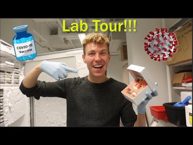 Tour of an mRNA Lab