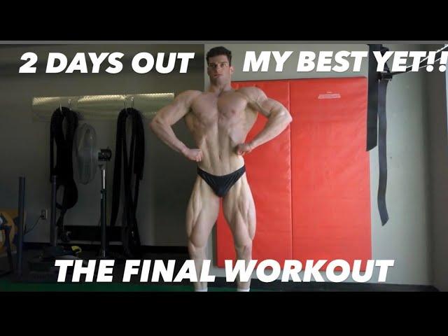 2 DAYS OUT! SHREDDED LAST WORKOUT