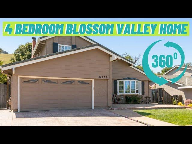 Blossom Valley | La Colina Neighborhood | 4 Bedroom 360 Home Tour | San Jose, CA