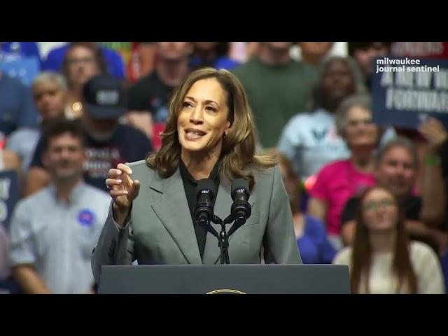 Full speech: Kamala Harris rally in Madison, Wisconsin during 2024 election campaign