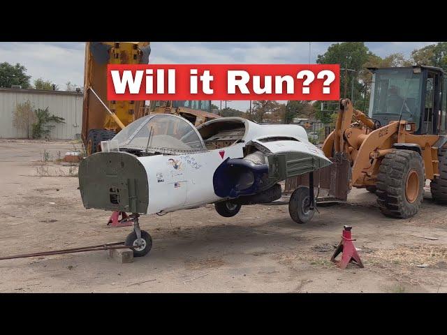 Rescuing an Air Force Jet from the Junkyard