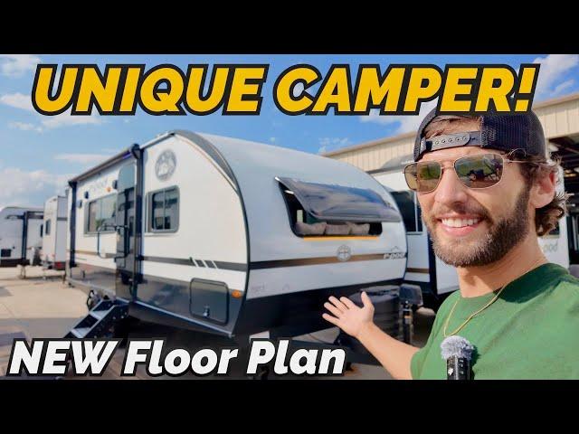 Unique little camper with a new 2025 floor plan design! 2025 Forest River R-Pod RP205