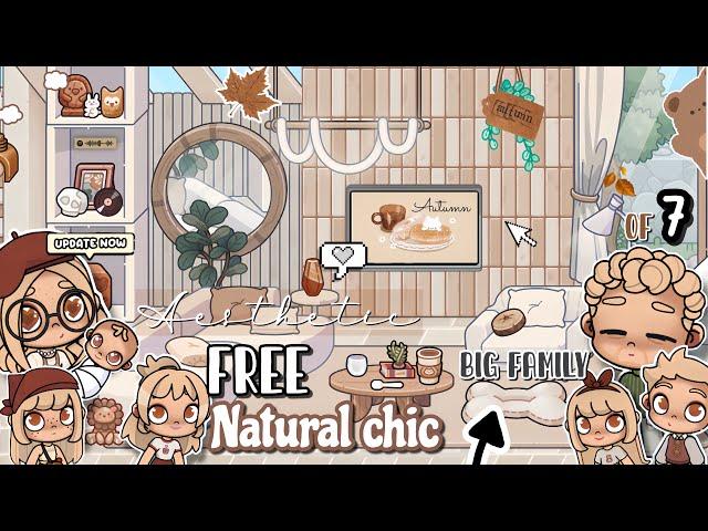 NEW FREE NATURAL CHIC HOUSE MAKER For BIG FAMILY Of 7AVATAR WORLD House Ideas [FALL House Design]