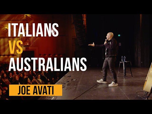 Italians vs Australians | Joe Avati | Live Standup Comedy