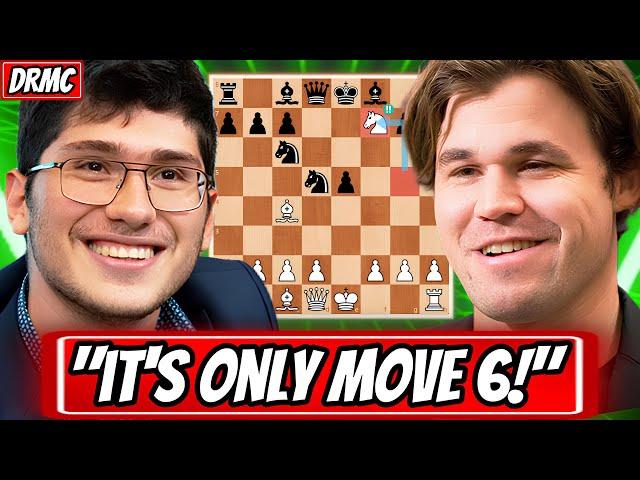 "Total Destruction!" || Alireza Firouzja SHOCKS Magnus Carlsen w/ SAVAGE Knight Sac! (Go Alirezja!)