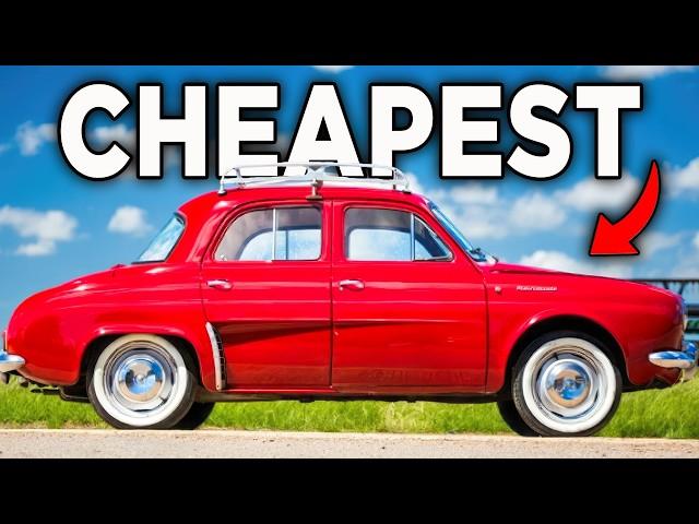 25 CHEAPEST Cars From The 1960s That Only Poor People Could Afford!