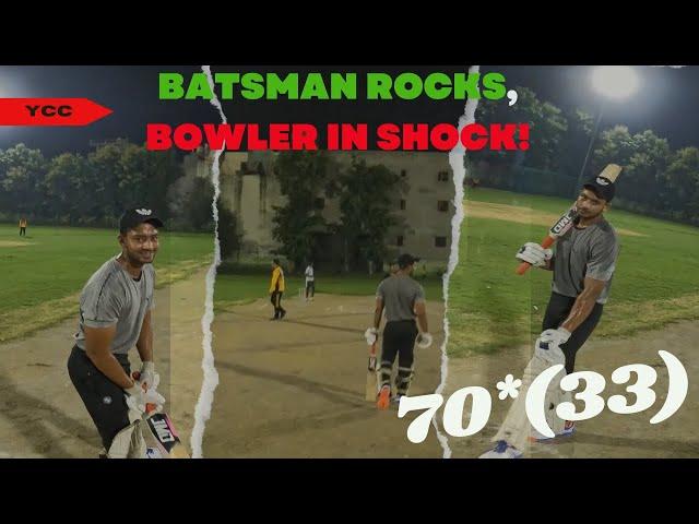 Batsman destroyed us with excellent innings, smashed 70*(33) | @GoPro Cricket | Highlights