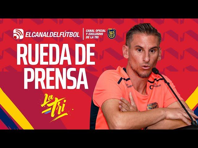 RUEDA DE PRENSA DE SEBASTIÁN BECCACECE  l POST - FECHA 8: ECUADOR VS PERÚ