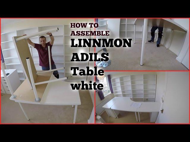 IKEA ADILS/LINNMON Table assembly