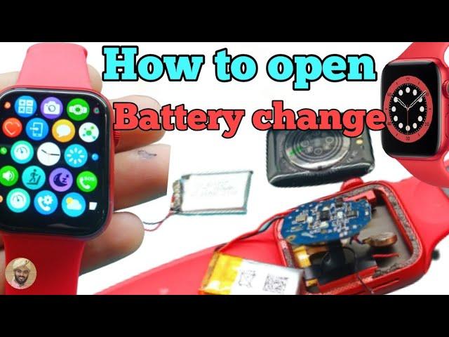 How to open Smart Watch&Dead Repair Smart Watch HW12 Battery change just minutes..