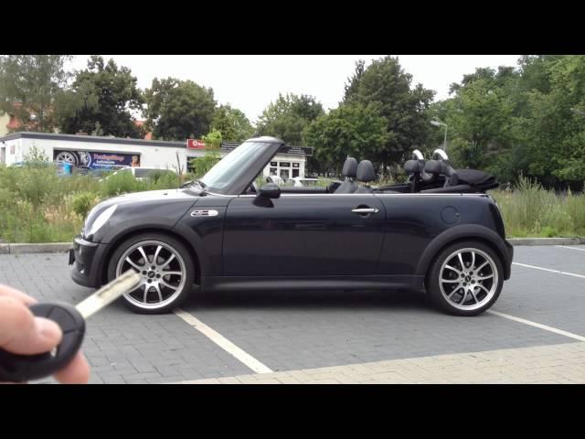 mods4cars SmartTOP for BMW Mini R52 Cabrio Convertible - operate the top by remote & while driving