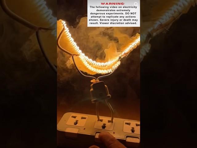 DON’T TRY | what happened when you connect phase and neutral wires together | wire electric fire .