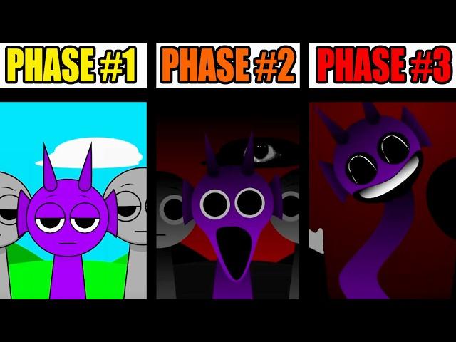 Phase 1 VS Phase 2 VS Phase 3 in Incredibox Sprunki!