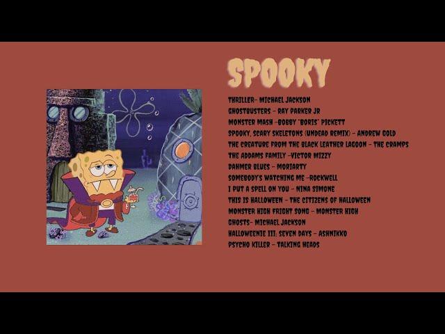 Halloween Playlist for spooky times