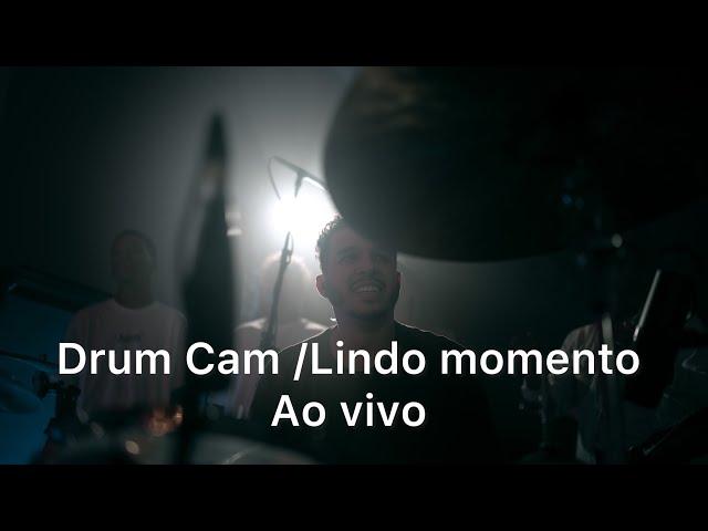 Laion Caetano / Drum Cam Lindo momento- Julliany Souza Ao vivo