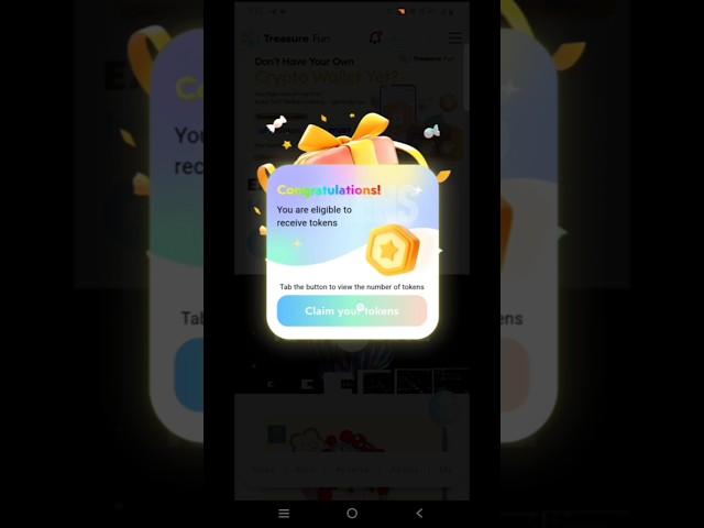 Treasure Nft Airdrop Start #treasurenft #airdrop #shorts #shortvideo
