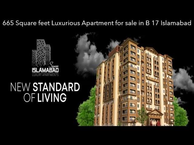 665 Square feet flat for sale in Multigardens B17 MPCHS Islamabad