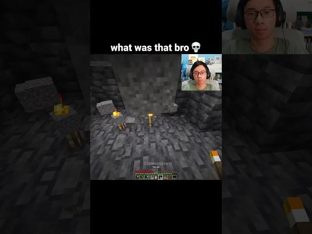 Minecraft Gravel Moment