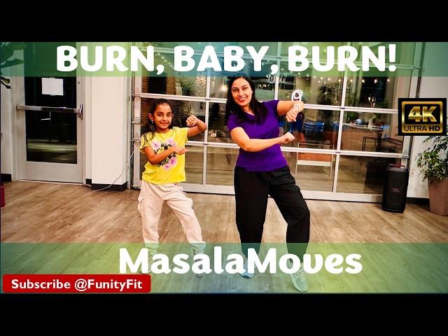 Burn Baby Burn | MasalaMoves by FunityFit | Bollywood Dance Workout To Lose Weight | New Song