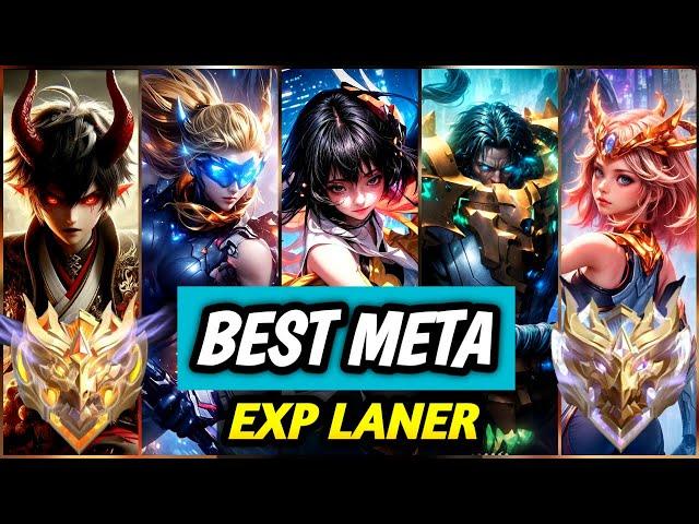 10 BEST META EXP LANE HEROES 2024 | Mobile Legend Tier List