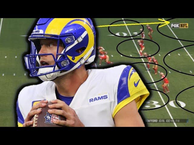 Film Study: Matthew Stafford was AWESOME for the Los Angeles Rams Vs the San Francisco 49ers