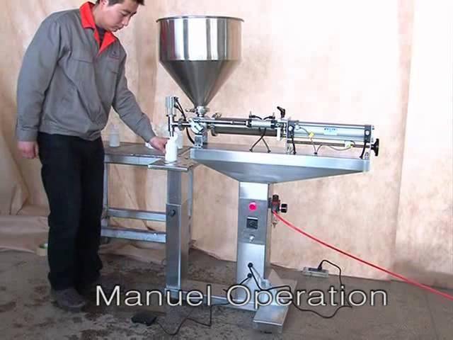 Dosificador para liquidos viscosos / Filling machine for liquid