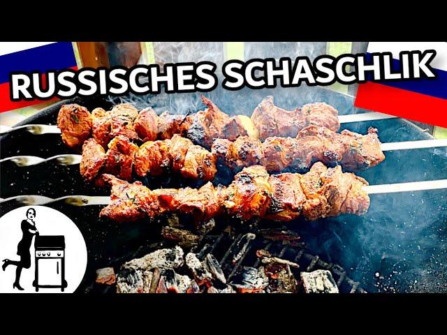 Russisches Schaschlik | original klassisches Rezept | Die Frau am Grill