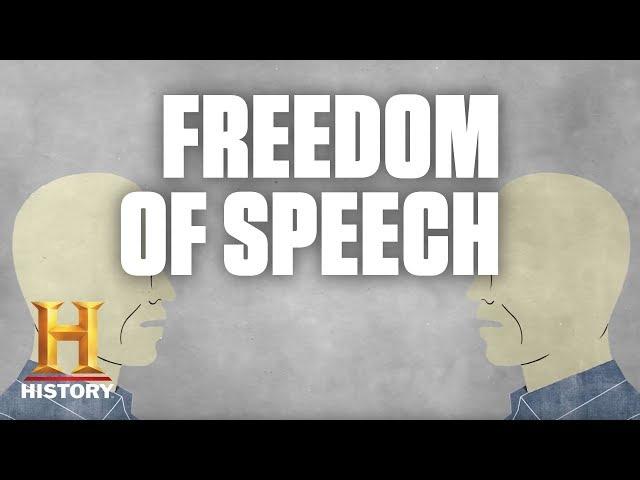 What Does "Freedom of Speech" Mean in the U.S.? | History