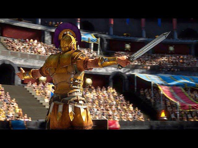 Gladiator Final Boss Fight Colosseum Battle 4K 60FPS