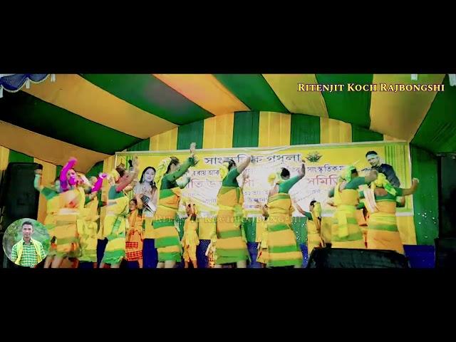 Gowalini Kushan Nritya || Koch Rajbongshi Traditional Song || Sakati Ujanpara Bisuwa 18-04-2024