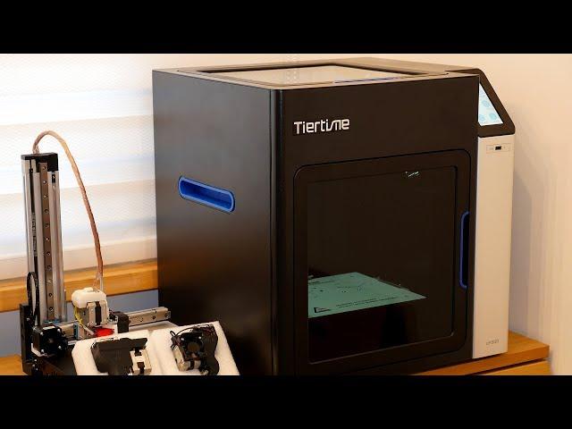 TierTime UP300 FDM printer review (ABS, PLA, TPU capable printer ! )