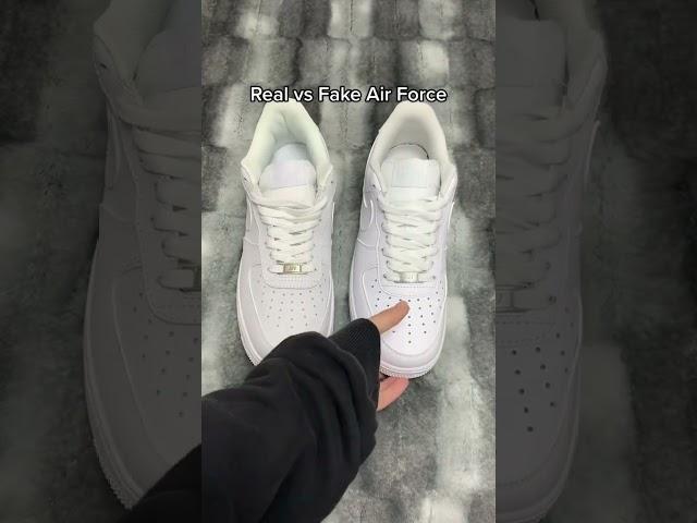 Real  Vs Fake  Air Force 1 #sneakerhead #sneakers #shorts