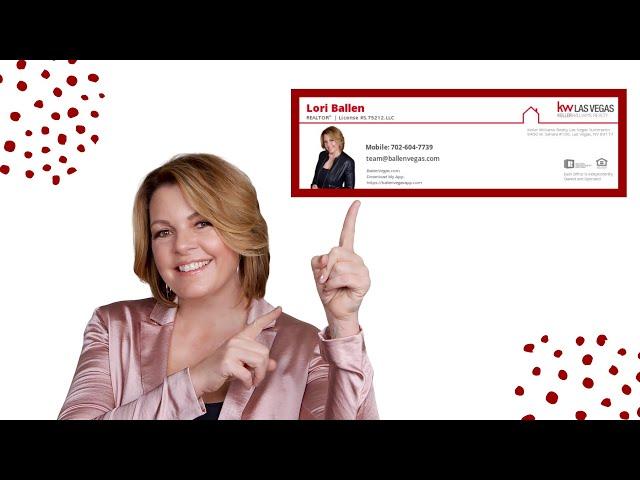 How To Create An Email Signature inside KW Command | Lori Ballen