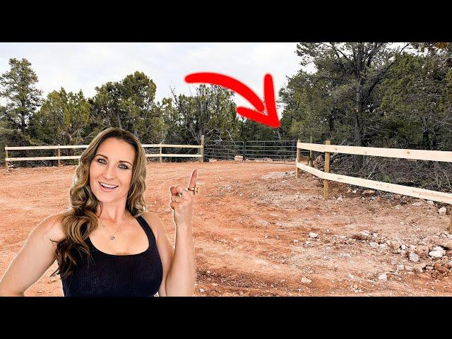 DIY Mountain Property Gets an AMAZING New Entrance!