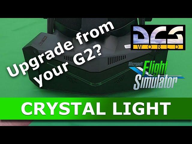 Pimax Crystal Light | Initial Impressions | DCS | MSFS | Thru-lens