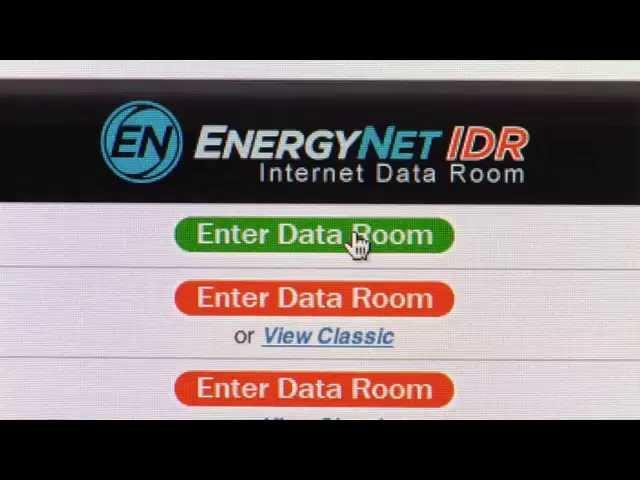 EnergyNet - Ease of Data Entry