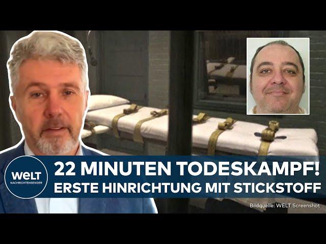 USA: QUALVOLLE HINRICHTUNG - „Pharma-Industrie verweigert Auslieferung von Präparaten“