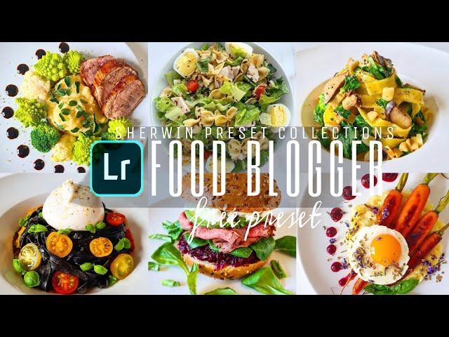 Food Blogger Lightroom Preset Part 1 - Lightroom Mobile Preset Free DNG | Sherwin Preset Collections