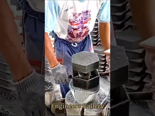 How to make Paving Block | Tuff Tiles | Pavers #paving #blocks #brick