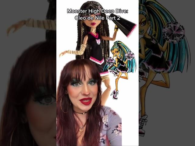 Everything You NEED To Know About CLEO DE NILE!  Monster High Deep Dive! #shorts