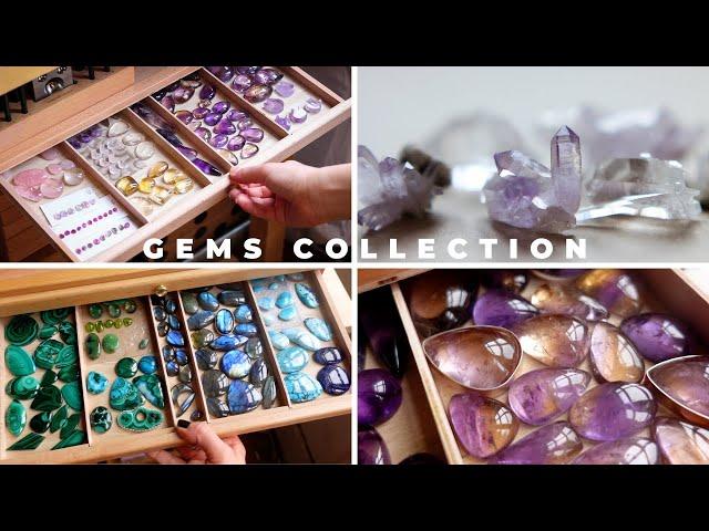 My GEMS & CRYSTAL collection. Gemestones I use for jewelry making