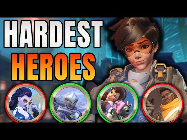 Top 10 Most DIFFICULT Heroes to MASTER in Overwatch 2