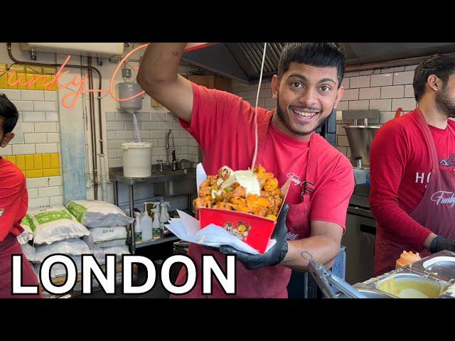  LONDON STREET FOOD, CAMDEN MARKET: FASHION, ART AND UNIQUE FINDS, NORTH LONDON WALK, 4K HDR