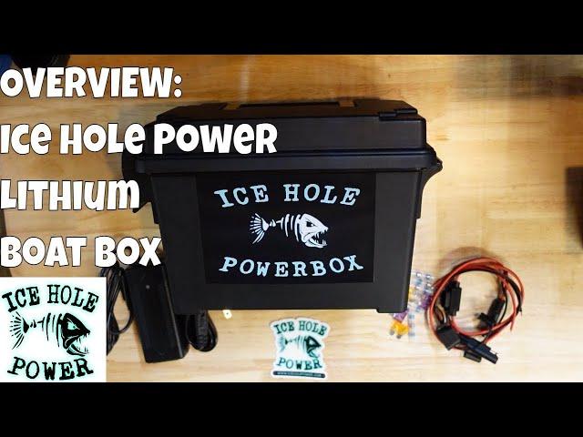 Ice Hole Power Boat Box for Livescope